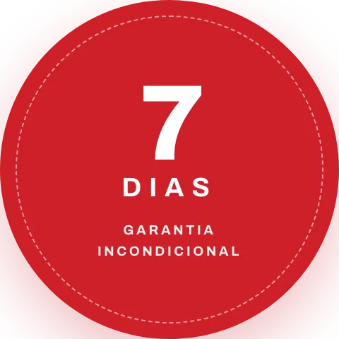Garantia incondicional de 7 dias
